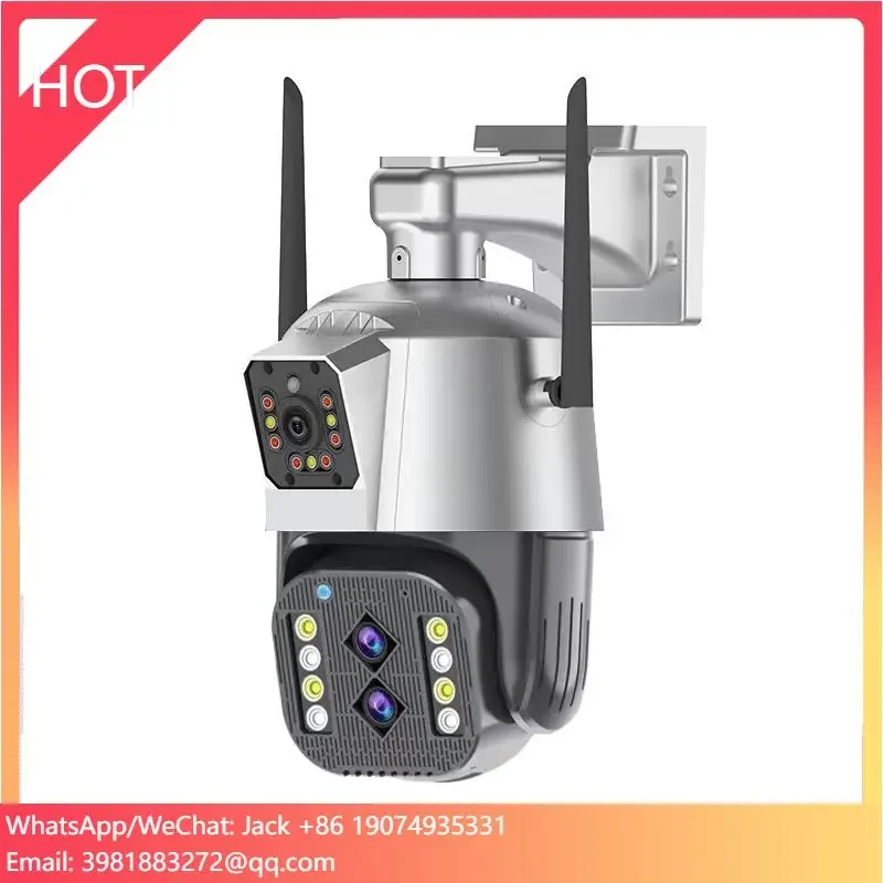 Ip Camera Outdoor 4K - Telecamera PTZ 4G CCTV con Doppia