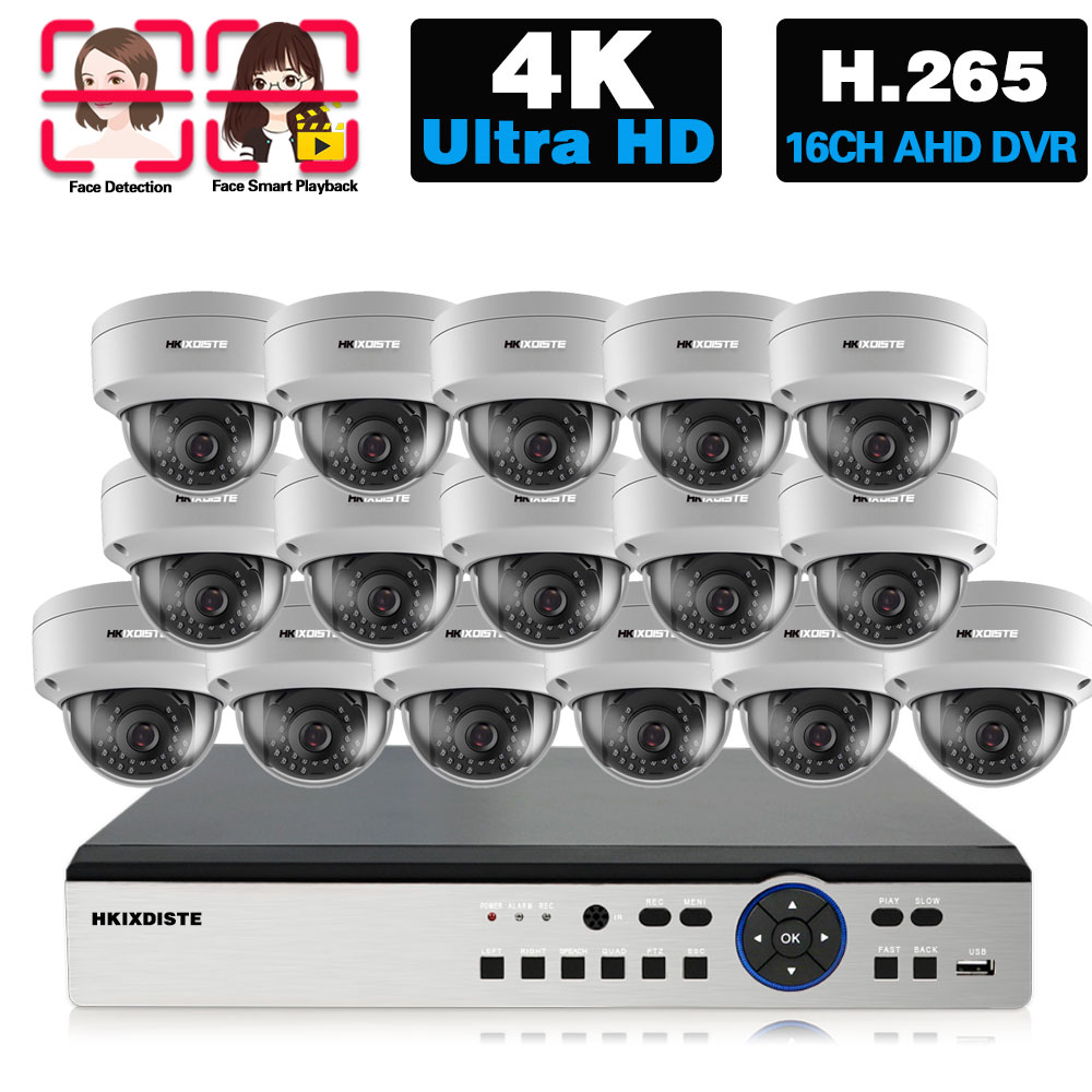 Home Security Video - Kit di Videosorveglianza con Telecamera AHD