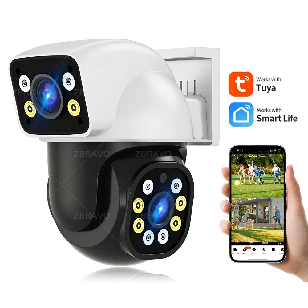 Home Security Technician - Telecamera Esterna WiFi Smartlife 8MP Tuya,