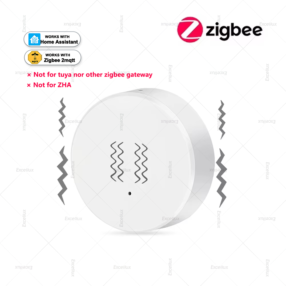Home Security App - Zigbee 3.0 Sensore di vibrazione intelligente