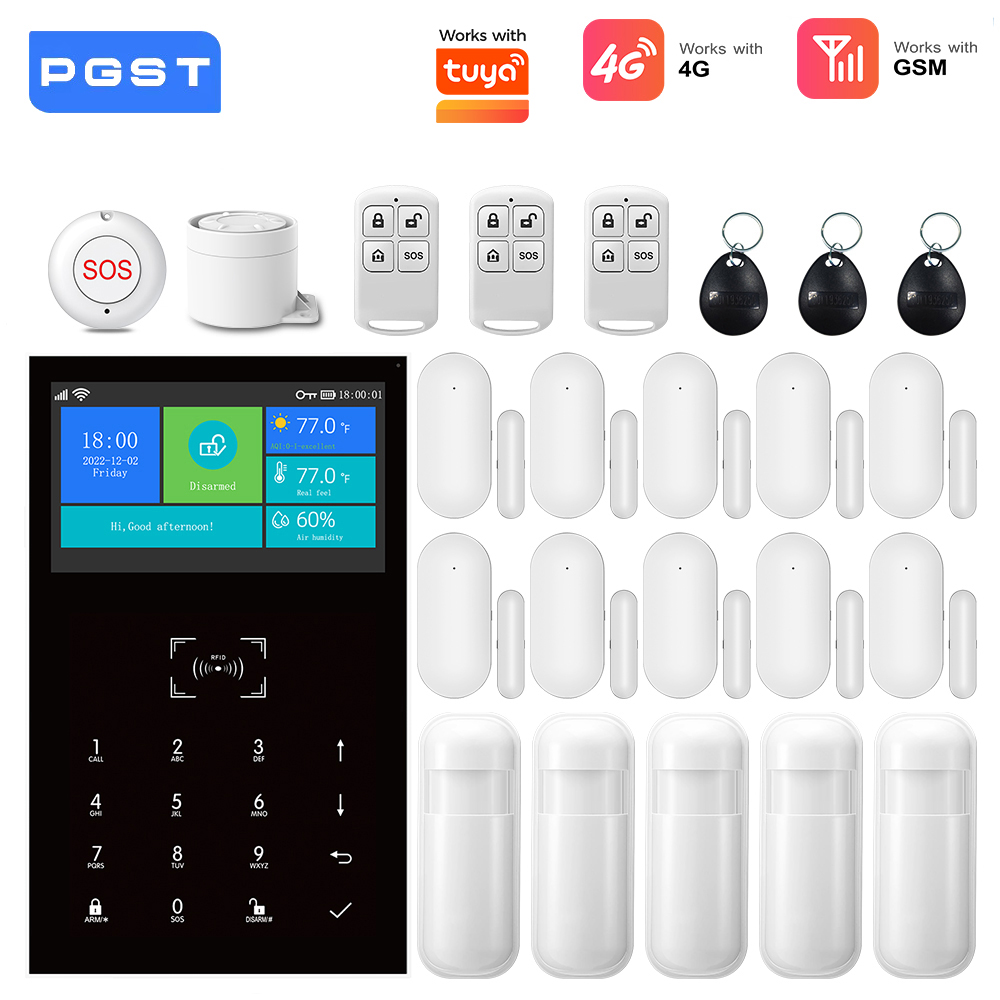 Home Security Technician - Sistema di Allarme 4G GSM WiFi