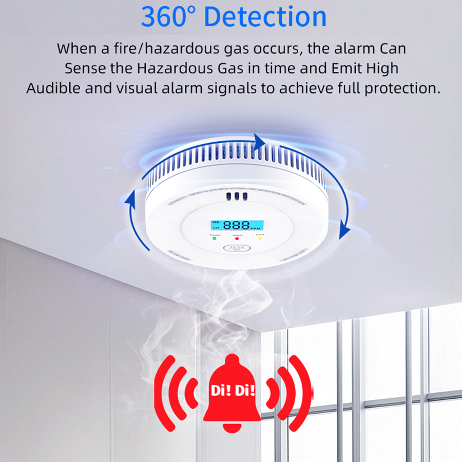 Home Security App - 10 anni Rilevatore di fumo e