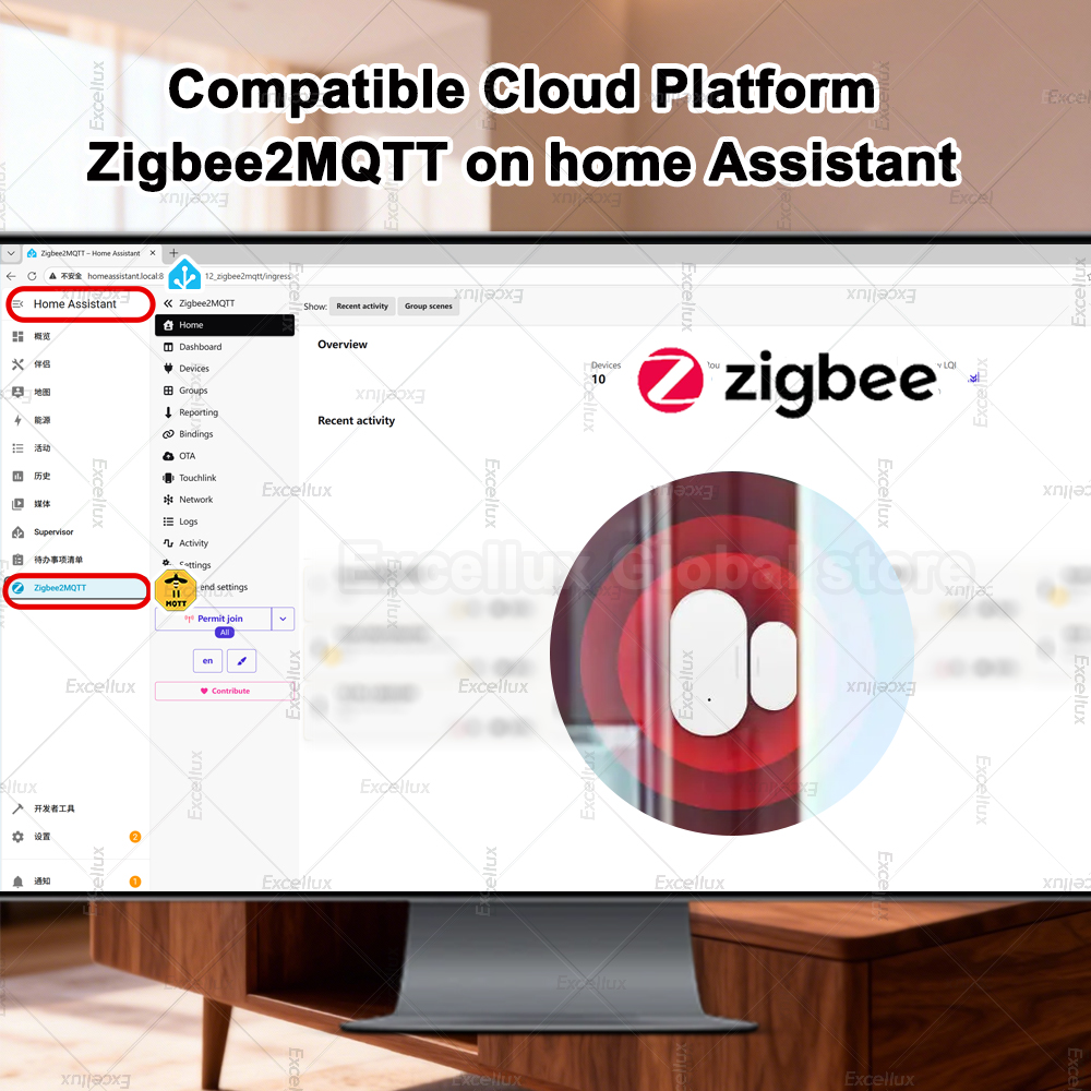 Zigbee 3.0 Sensore per porte e - Home Security Guard recensione e prezzo