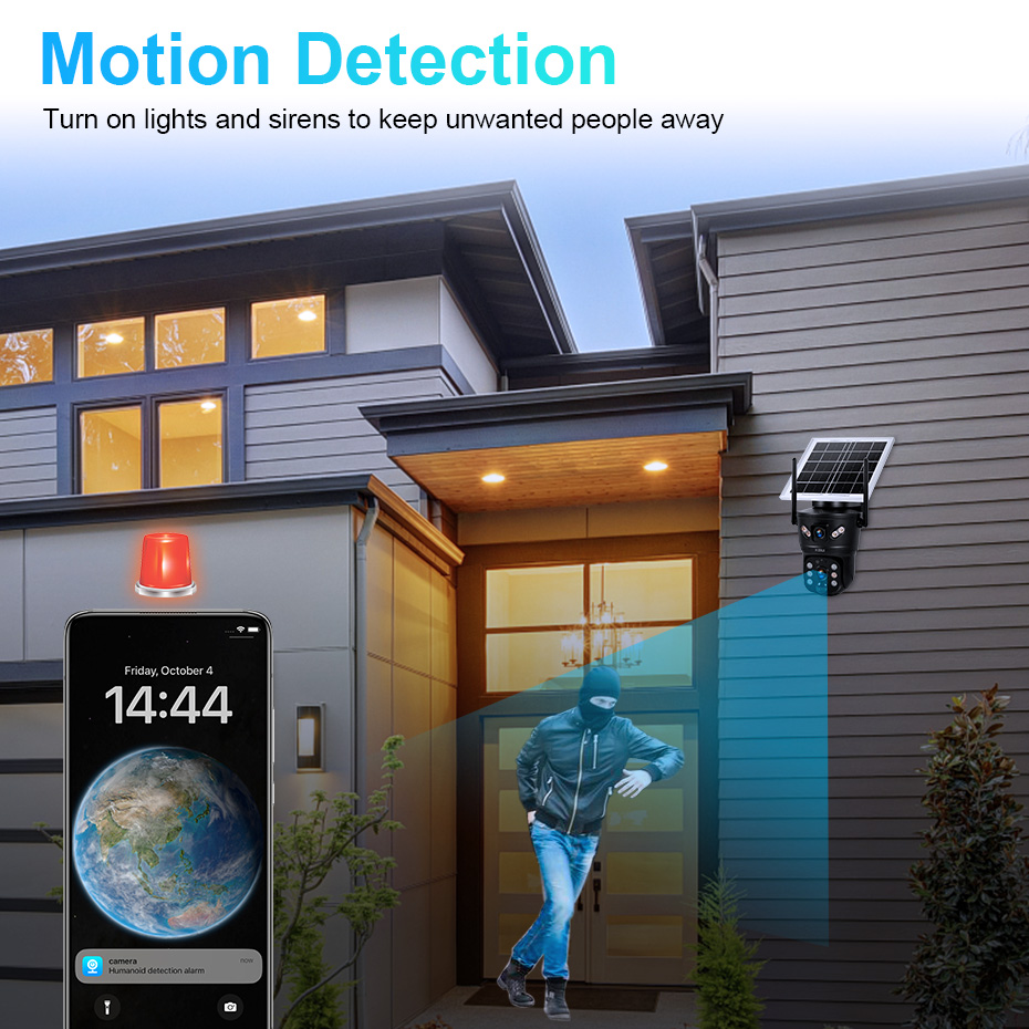 Telecamera Solare KERUI 6MP 4G - Home Security Video recensione e prezzo