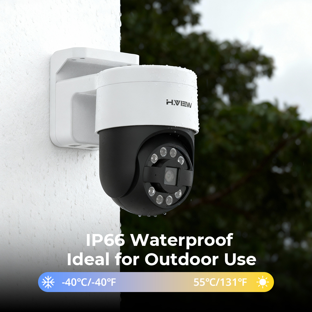 H.view 8Ch 4K 5MP 8MP Sistema  - Ip Camera Outdoor 4K recensione e prezzo