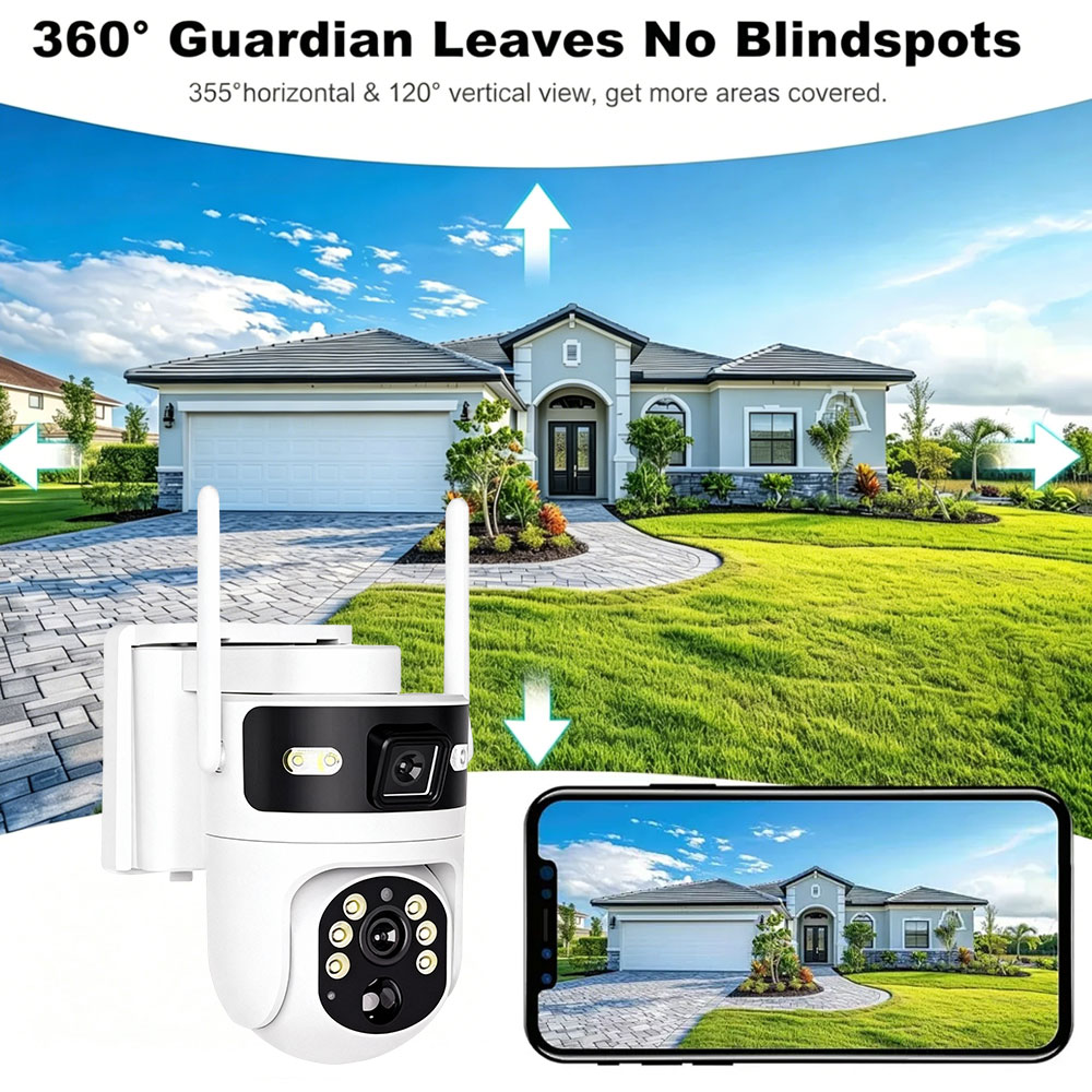 Telecamera IP PTZ Solare 4G co - Ip Camera Outdoor 4K recensione e prezzo