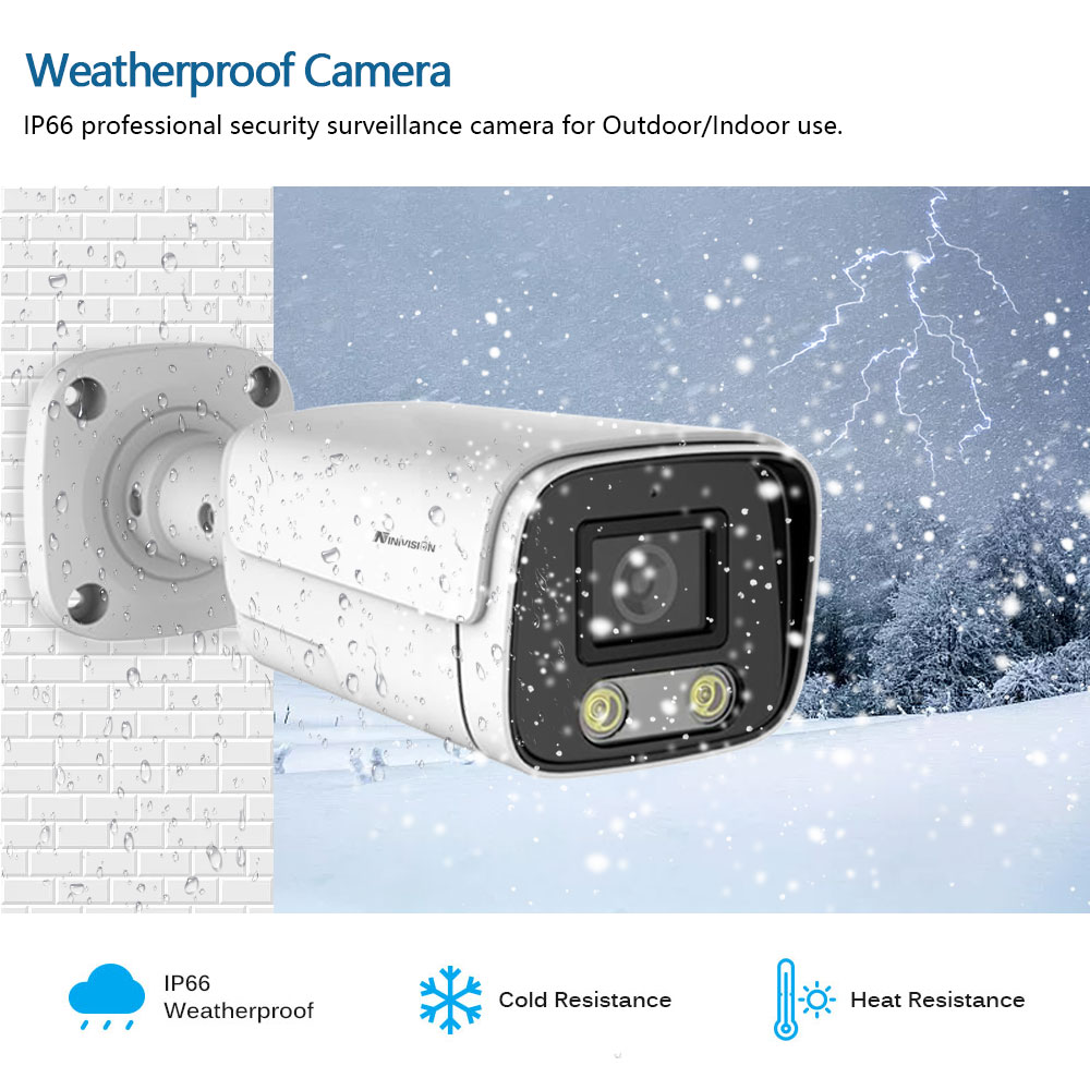 10CH 8MP HD videosorveglianza  - Ip Camera Outdoor 4K recensione e prezzo