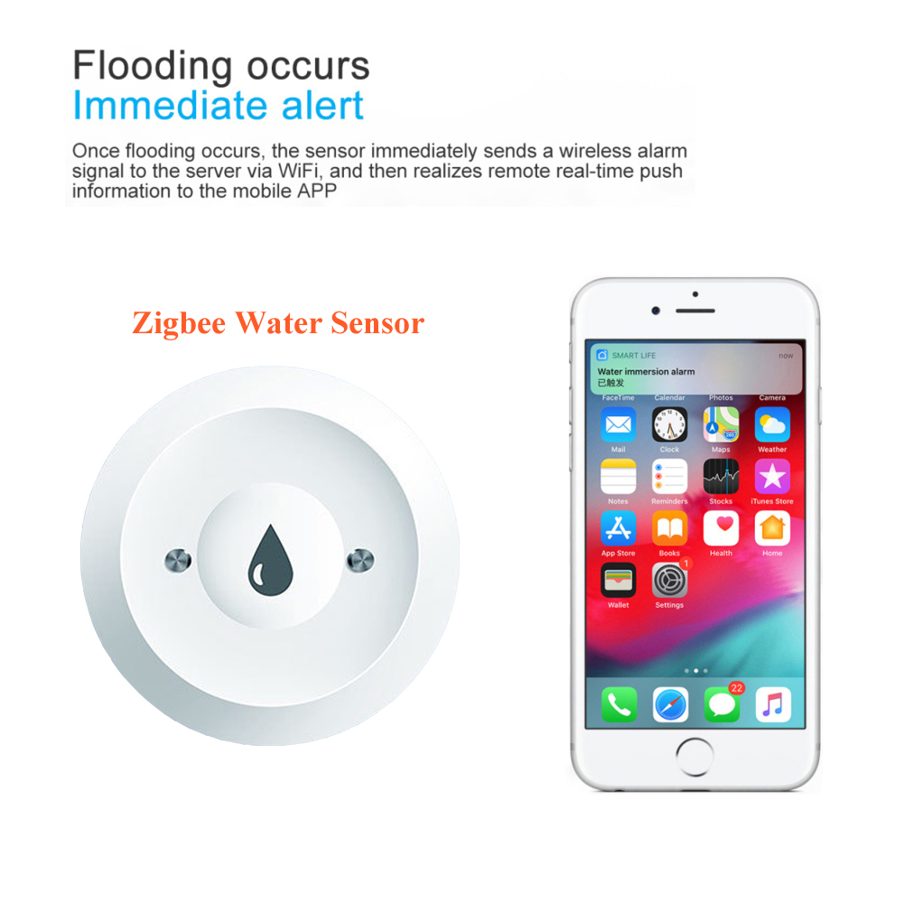 Tuya Sensore di Perdite D'acqu - Home Security App recensione e prezzo
