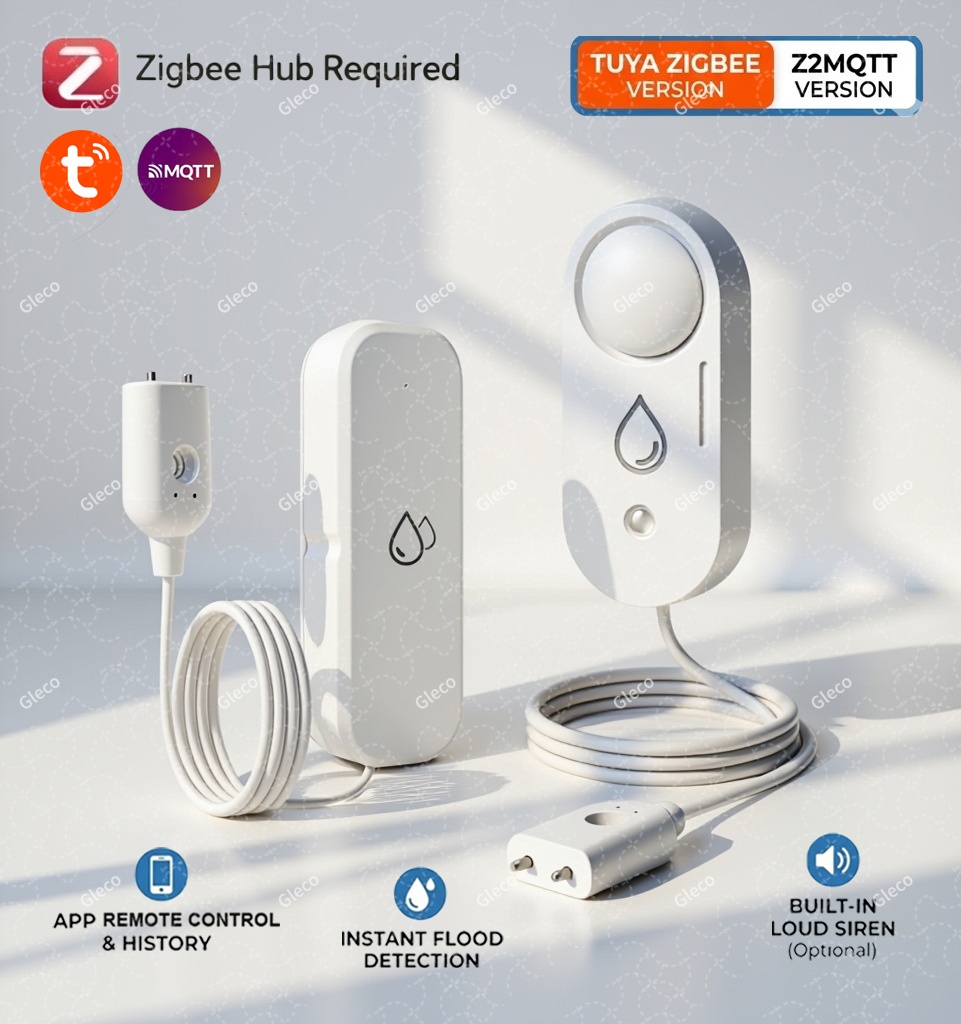 Sensore di perdite d'acqua Zig - Home Security App recensione e prezzo