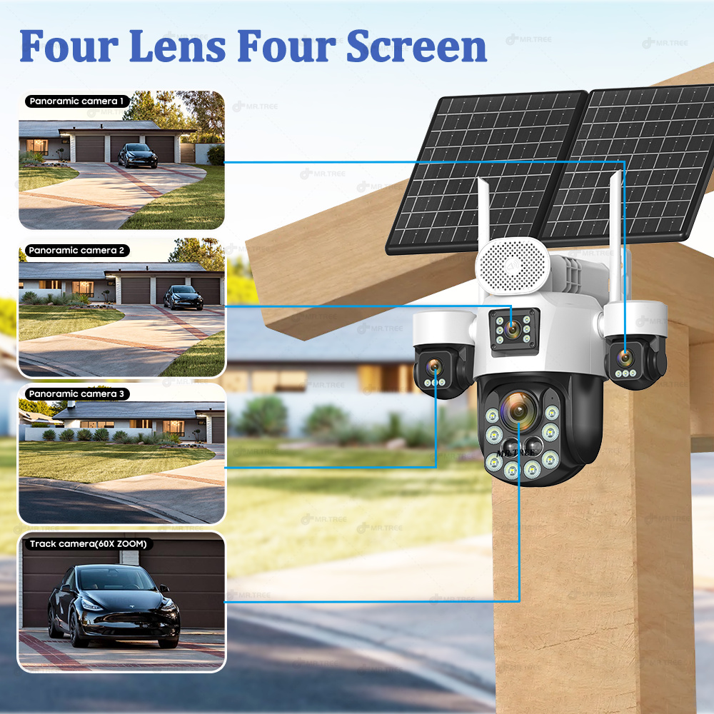 AOV Telecamera solare di sorve - Home Security Technician recensione e prezzo