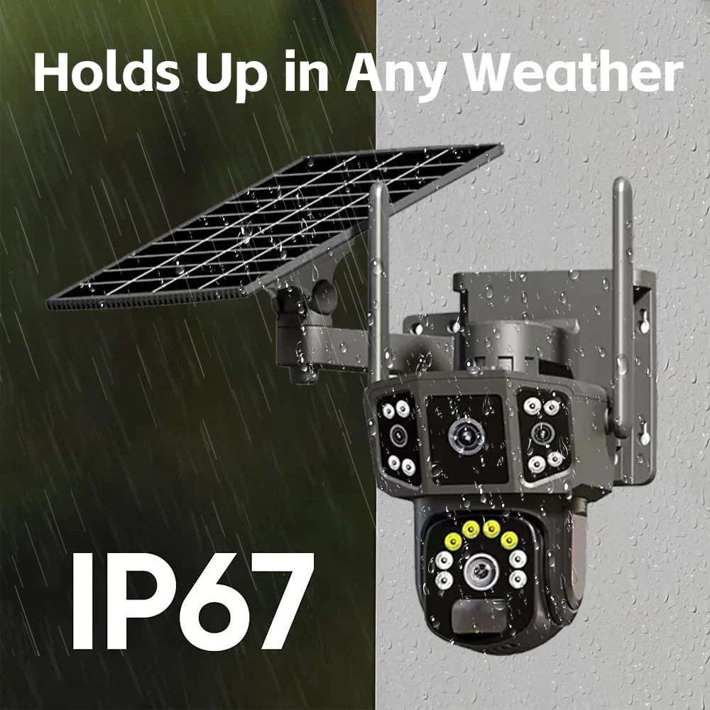 Telecamera Solare WIFI 4G SIM  - Ip Camera Outdoor 4K recensione e prezzo