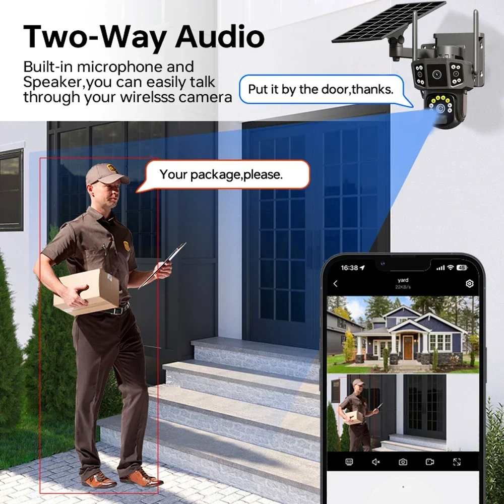 Telecamera Solare WIFI 4G SIM  - Ip Camera Outdoor 4K recensione e prezzo