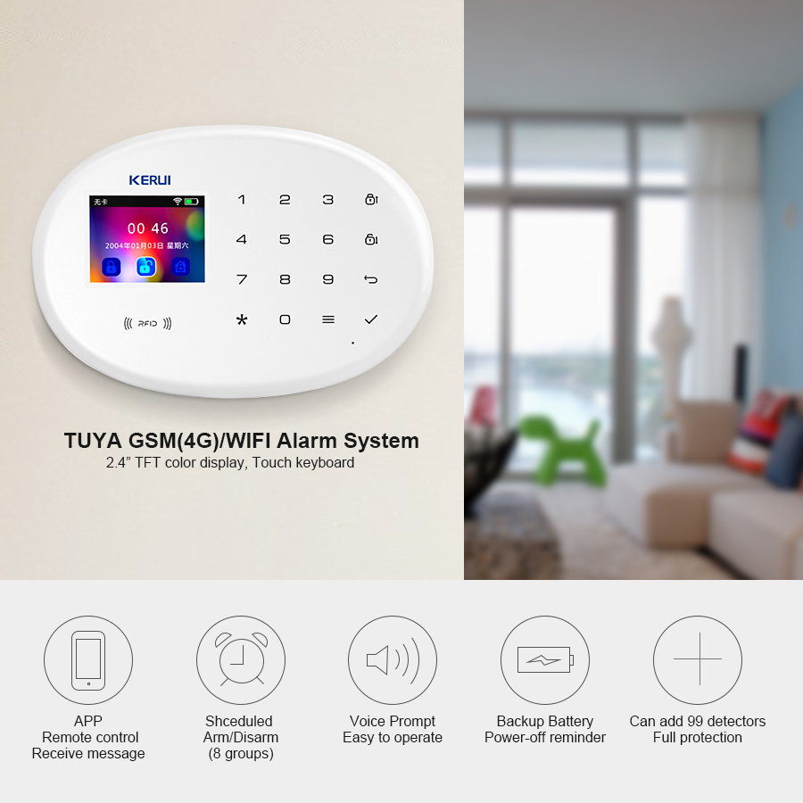 KERUI W202 Kit sistema di alla - Home Security Technician recensione e prezzo