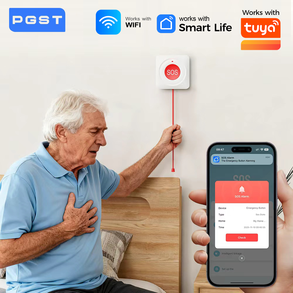Pulsante SOS WIFI Zigbee Compa - Home Security Guard recensione e prezzo