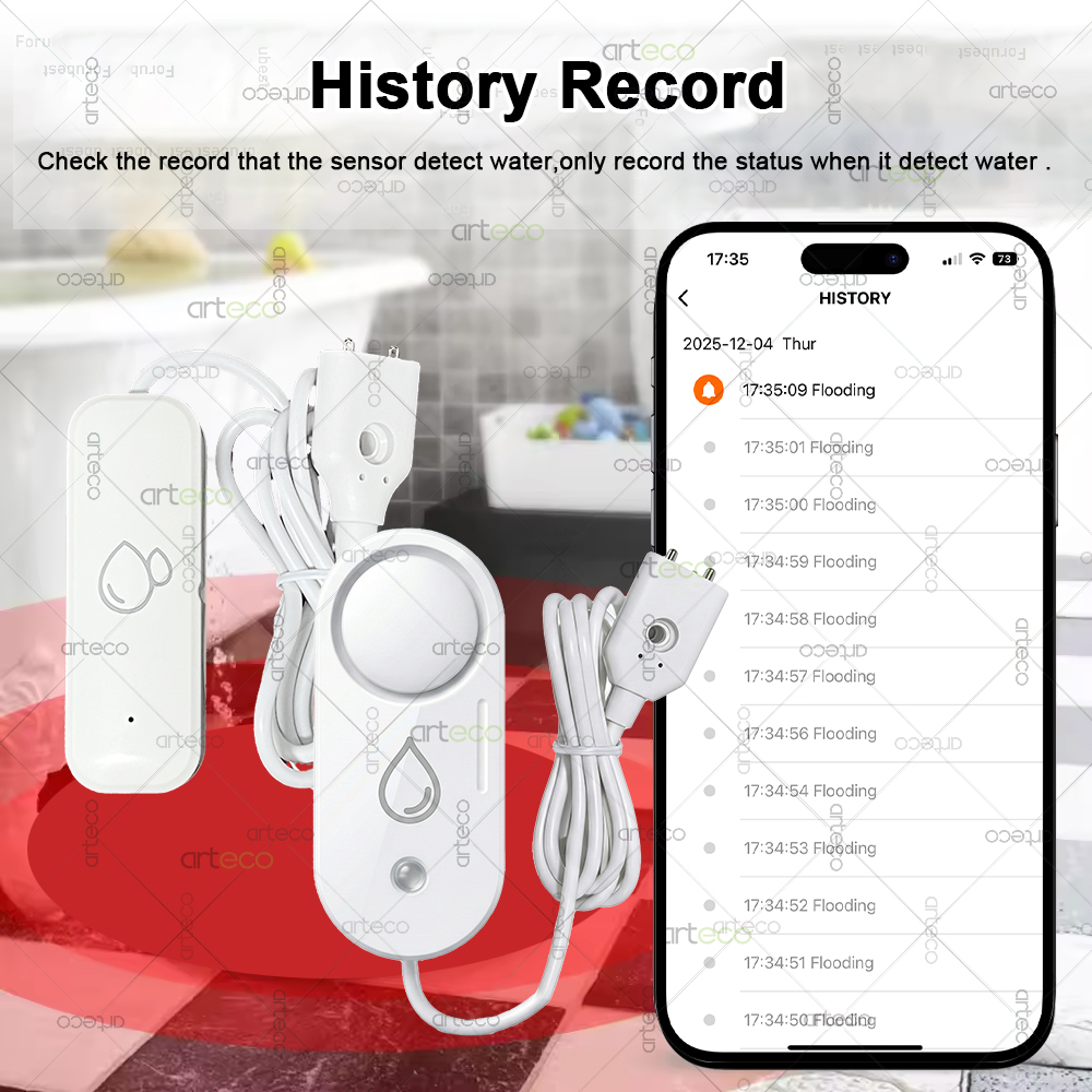 Sensore di perdite d'acqua Zig - Home Security App recensione e prezzo