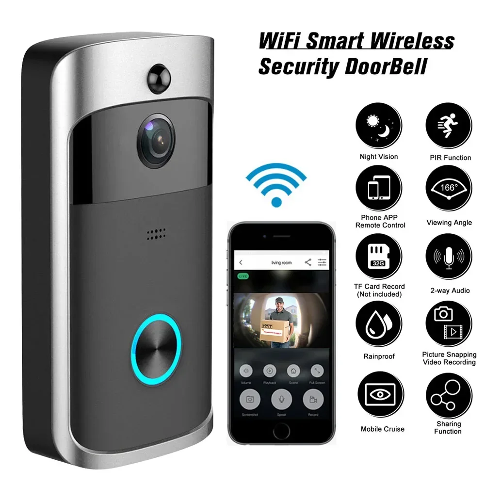 Campanello Wireless WIFI HD 72 - Home Security Video recensione e prezzo