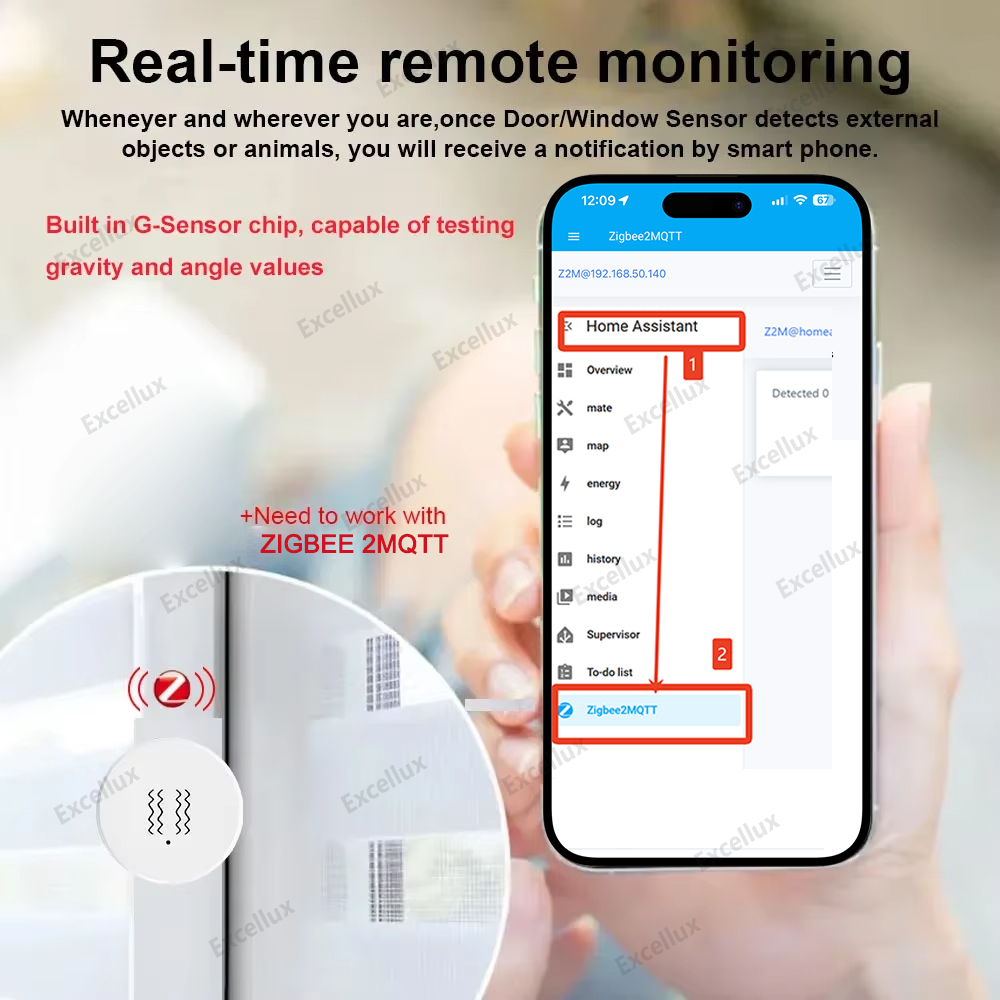 Zigbee 3.0 Sensore di vibrazio - Home Security App recensione e prezzo