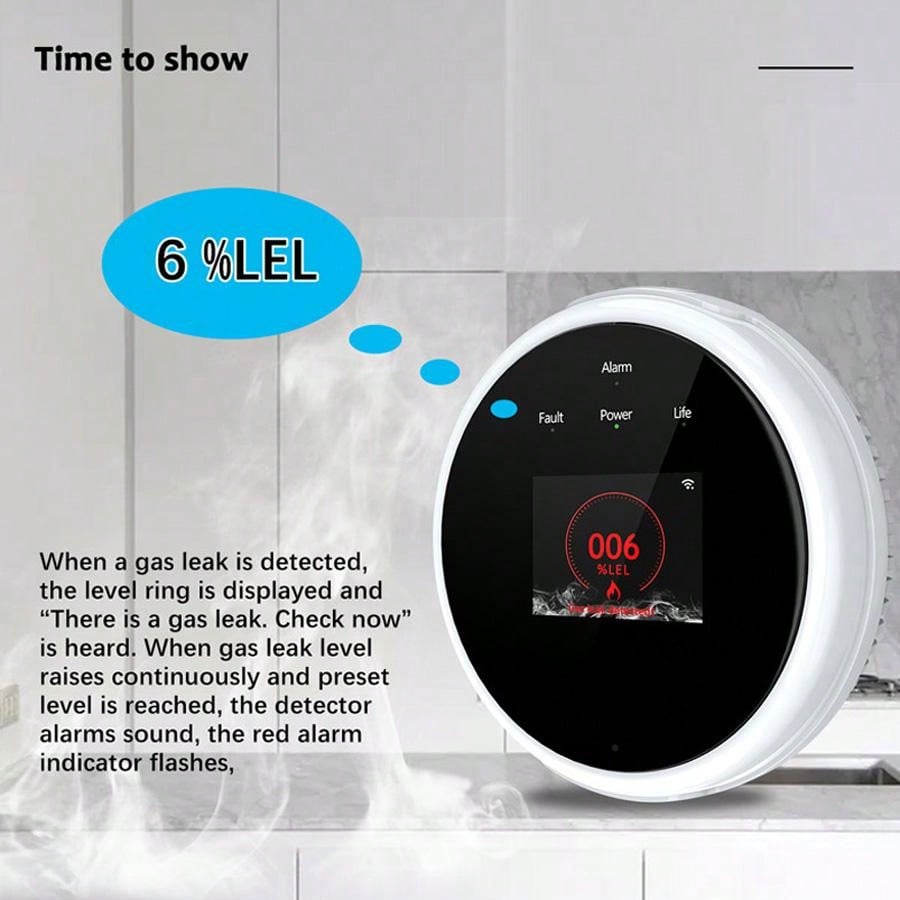 Sensore di Allarme Gas WiFi 2. - Home Security App recensione e prezzo