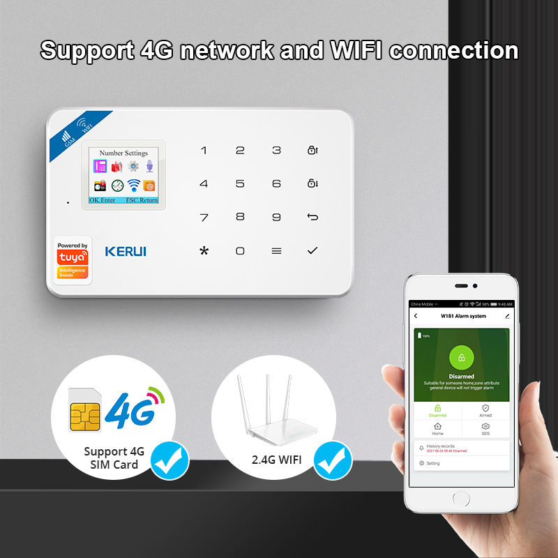 KERUI Kit sistema di allarme d - Home Security Technician recensione e prezzo