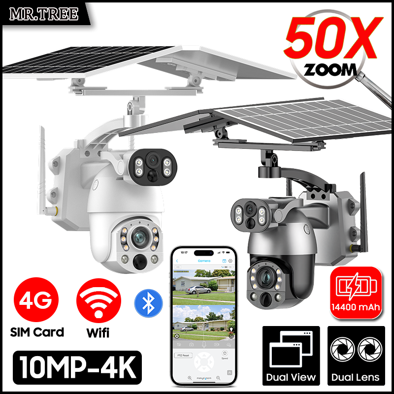 4K 50X Zoom ottico Doppia lent - Ip Camera Outdoor 4K recensione e prezzo